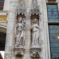 Statues on facade of the Stadhuis